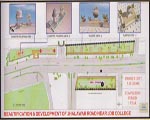 Development and beautification out side JDB college
