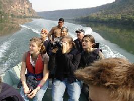 Water safari in Chambal