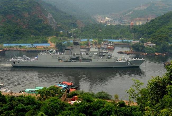 Three Australian ships arrive in Visakhapatnam for naval exercise