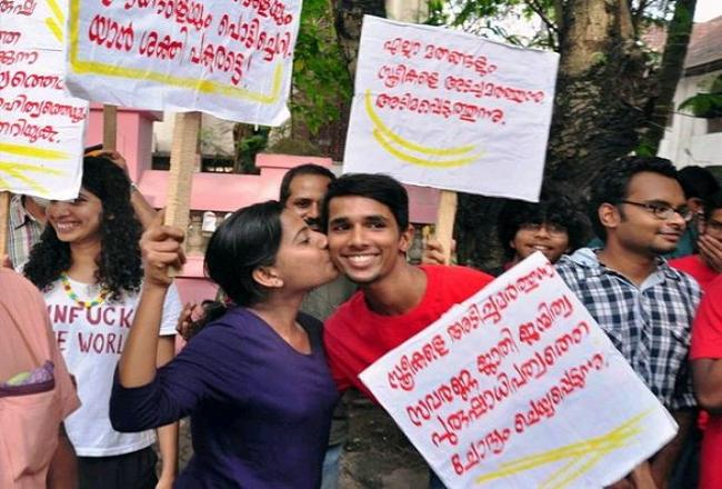 ‘Kiss of love’ campaigner held in sex racket case