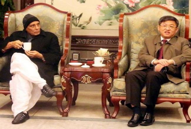Rajnath visits Chinese Public Security University