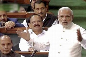 ‘India first’ only religion of government, Constitution its only scripture: Modi
