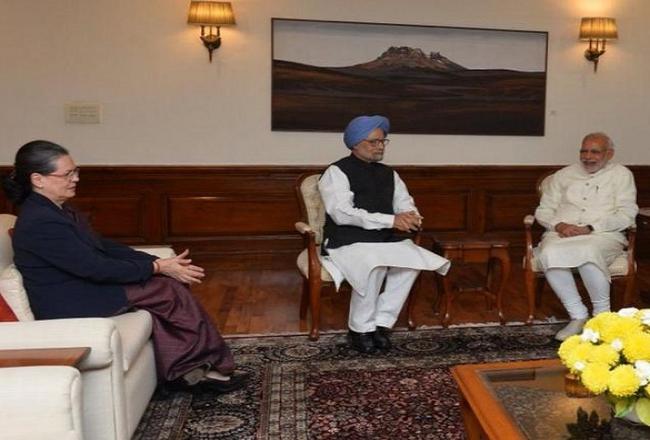 Modi-Sonia meet fails to end impasse on GST Bill