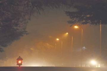 4 डिग्री तापमान बढ़ा, सुबह और रात से ज्यादा दोपहर में दिखी धुंध