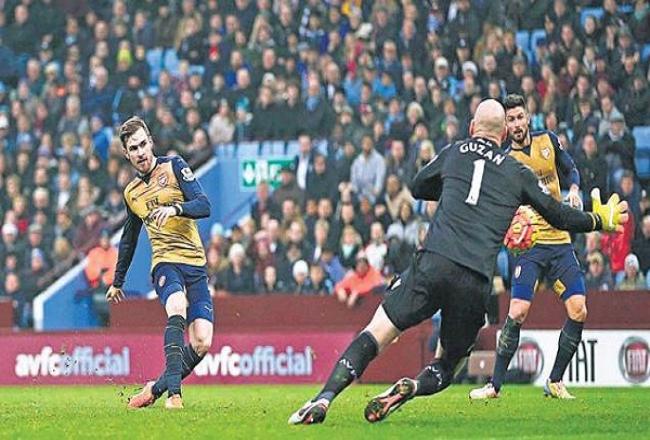 EPL: Gunners shoot their way to the top