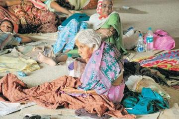 Natural disasters almost spell death for the elderly in India’s mega cities