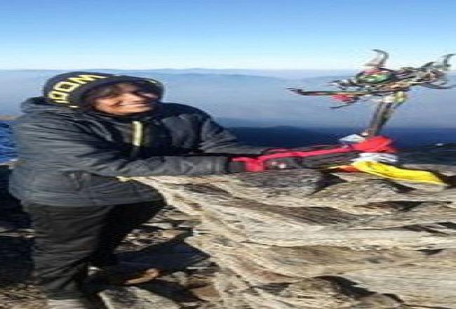 कोटा की बेटी ने माइनस 20 डिग्री तापमान में फतह की केदार कंठा चोटी