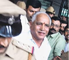BS Yeddyurappa out of jail on bail, gets hero’s welcome