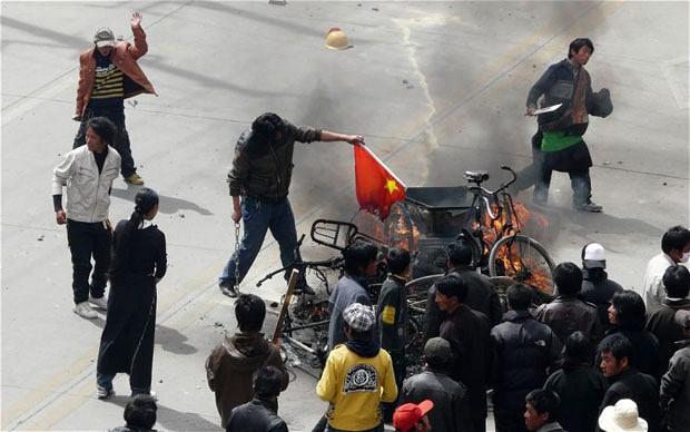 China opens fire on Tibet protesters