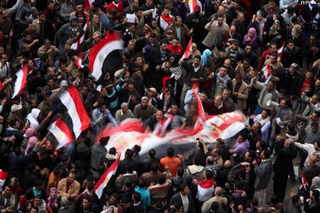 Egyptians mark first anniversary of protests