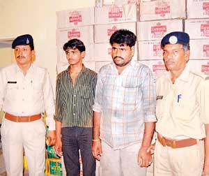Hitec alcohol smuggler