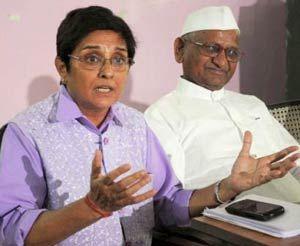 Kiran Bedi denies rejig rumours to Team Anna core committee