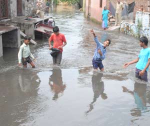 Kota more than two inches of rain