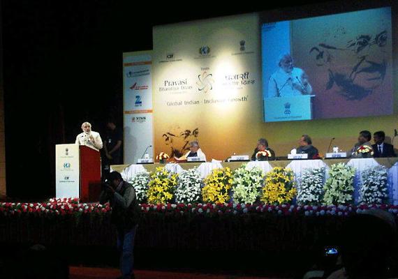 Modi Attacks Centre At Pravasi Bharatiya Divas Function