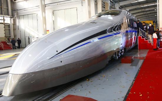 On fast track @ 500kmph: China tests super high-speed train