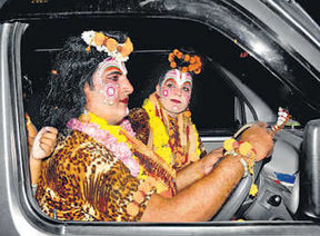 The car came to audition Ram - Lakshman
