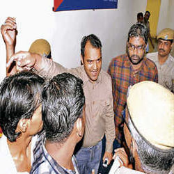 Was removing the shoes from the knife, have students beating