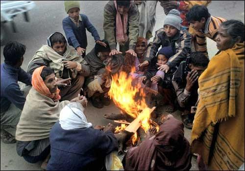 Winter chill grows with rains in North India