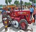 tractor up to on the Scotty